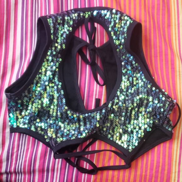 LittleBlackDiamond festival bralette 🔮 - Picture 5 of 5